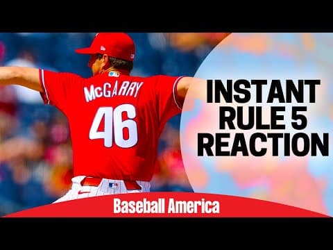 2025 Rule 5 Draft Reaction! Favorite Picks & More