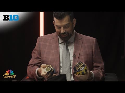 Big Ten football coaches react to items from rival schools | Big Ten on NBC