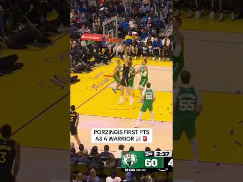 KP is officially on the boards for the Dubs ✅