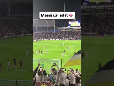 Messi called which side Riqui Puig would shoot his pen 🧠 (via @mrscockshott/FC)