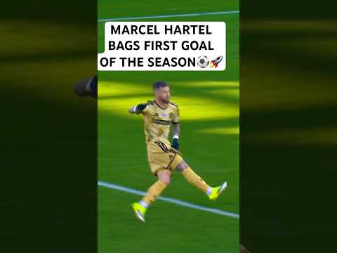 FIRST GOAL of the SEASON🏆 Marcel Hartel🥳