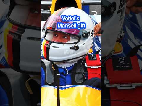 👀 Get Mansell’s birthday gift to Vettel