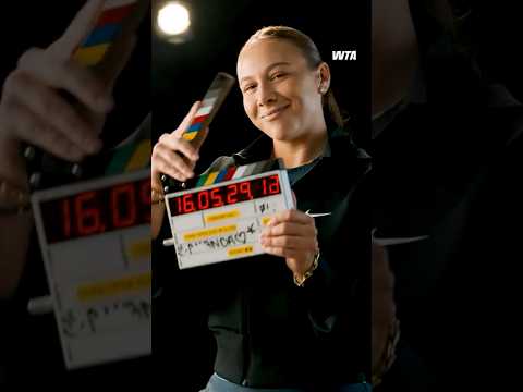 Join us as we go Behind the Curtain with Amanda Anisimova 🎬 #WTA #AmandaAnisimova