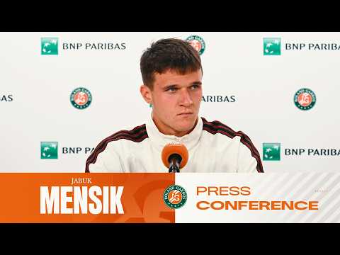 Jakub Mensik | Round 3 Press Conference | Roland-Garros 2026