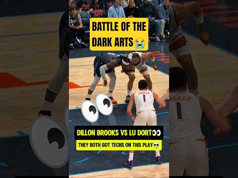 Dillon Brooks BATTLING Lu Dort💀