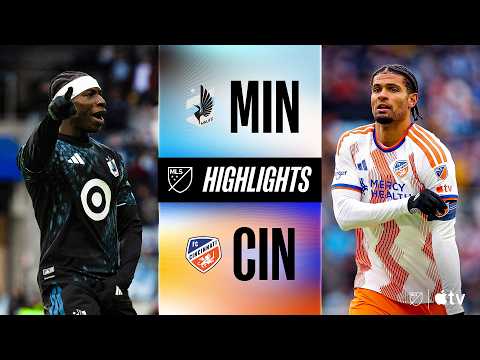 Minnesota United vs. FC Cincinnati | Full Match Highlights | BATTLE IN THE COLD!