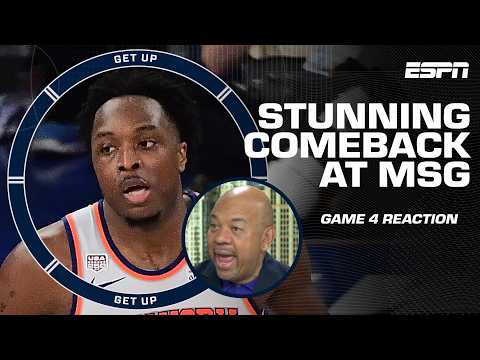 Michael Wilbon calls Game 4 the most 'STUNNING GAME' he's EVER SEEN 😱 | Get Up