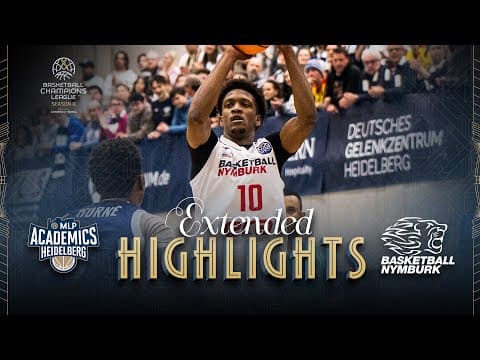 MLP Academics Heidelberg v ERA Nymburk | Full Game Highlights | #BasketballCL 2025-26