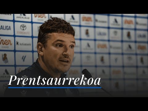 RUEDA DE PRENSA 09:15 | Jon Ansotegi |  Deportivo - Sanse