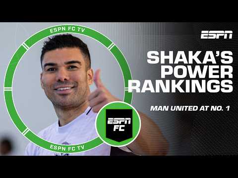 Shaka Hislop tops his Power Ranking with… Manchester United 🖥️ | ESPN FC