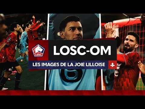 LOSC INSIDE I Toutes les images de la joie après la victoire du LOSC face à Marseille 🥳