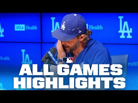 Highlights from ALL GAMES on 9/18! (Kershaw announces retirement, Greene's complete game & MORE!)