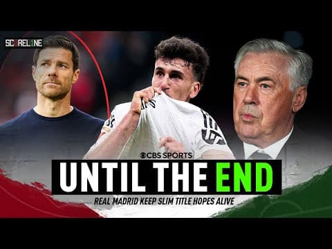 Madrid last-min goal HALTS Barcelona celebration | Xabi Alonso to TRANSFORM Real Madrid | Scoreline