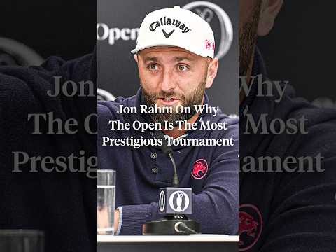 The Open Championship is No. 1 on Jon Rahm’s list 👀
