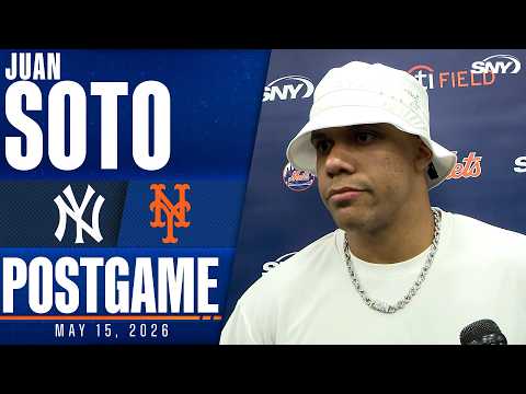Juan Soto shares his thoughts on Mets starter Clay Holmes' injury