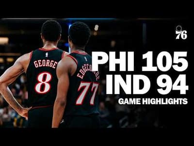 Game Highlights: Sixers Get Back on Track in Indy