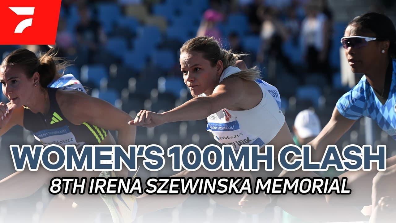 Alaysha Johnson Races 100mH Final in Bydgoszcz | 8th Irena Szewinska Memorial