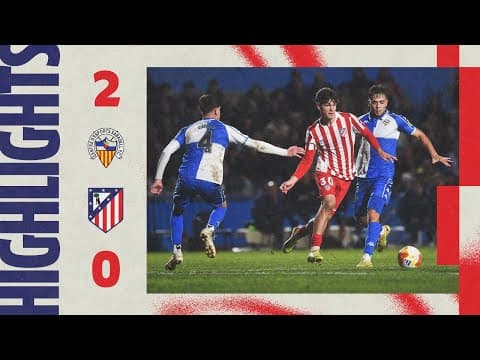 CE Sabadell 2-0 Atlético Madrileño | HIGHLIGHTS, Primera Federación - MD17