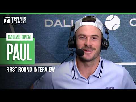 Tommy Paul on What He Learned From AO Loss to Alcaraz | 2026 Dallas