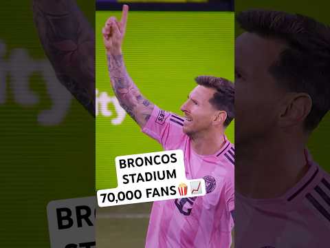 Defending champs ​@intermiamicf take on @ColoradoRapids in Broncos stadium!🍿