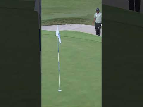 HOMA with a perfect shot from the bunker 🎯⛳🤩