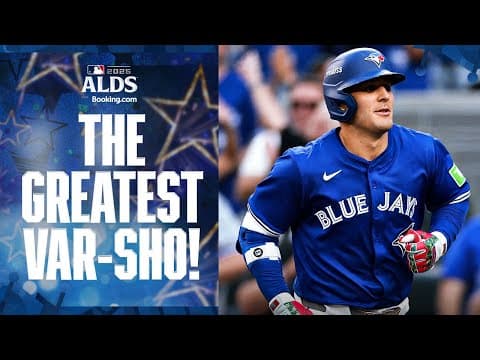 Putting on a Var-SHOW! Daulton Varsho crushes a two-run homer as the Blue Jays' offense EXPLODES! 💥