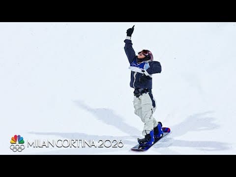 Murase fends off Sadowski-Synnott for snowboard big air gold | Winter Olympics 2026 | NBC Sports
