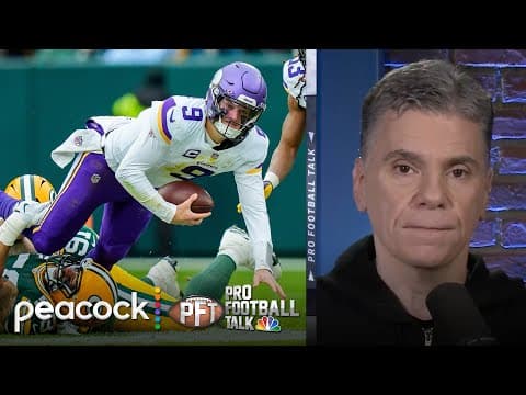 Pressure on Vikings’ J.J. McCarthy has been ‘over the top’ - Florio | Pro Football Talk | NFL on NBC