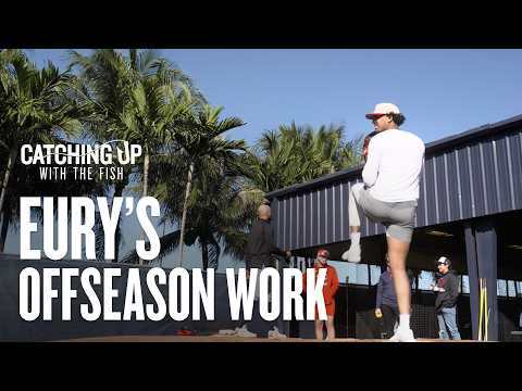 Offseason Work with Eury Pérez featuring special guest Sandy Alcantara
