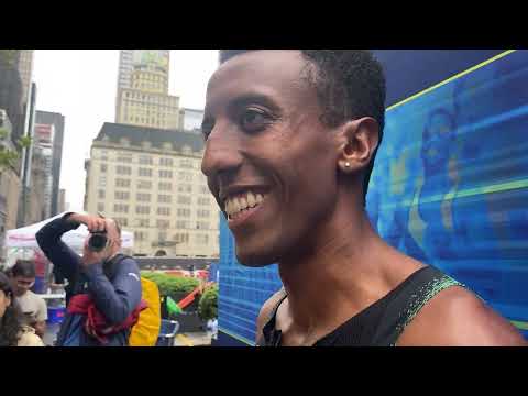 Yared Nuguse Caps Season with 5th Avenue Win, Thinks Early Grand Slam Track Races Might've Cost Him