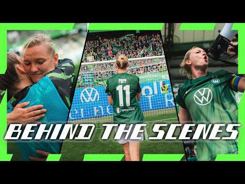 Poppi zum letzten Mal im Wölfinnen-Dress 🥹🐺 | BTS zum Heimspiel gegen den 1. FCN | Wölfe TV