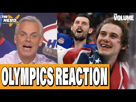 Olympics REACTION: USA Hockey wins GOLD + Tony Granato | Colin Cowherd: THE HERD