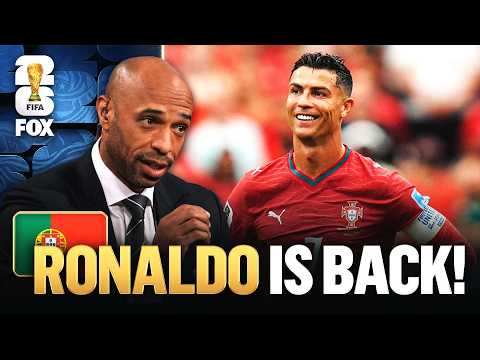 Ronaldo's BACK 🇵🇹 Zlatan, Thierry Henry & Alexi Lalas on Cristiano Ronaldo's Brace vs Uzbekistan