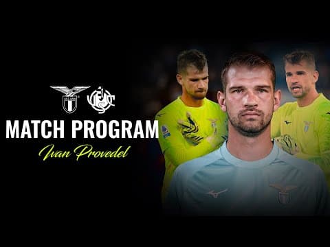 📘 IVAN PROVEDEL AL MATCH PROGRAM DI LAZIO-CREMONESE