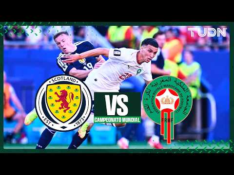 Marruecos vence a Escocia con el gol más rápido de la justa mundialista | TUDN