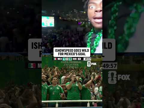 @IShowSpeed TAKING IT ALL IN during this Mexico FIFA World Cup goal