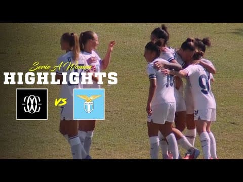 📽️ LA WOMEN INIZIA CON UNA VITTORIA | COMO-LAZIO 1-2 | HIGHLIGHTS SERIE A WOMEN