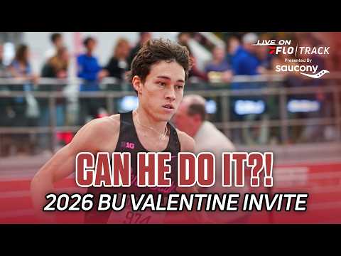 WILL HE GET THE NCAA RECORD?! Thriller 1000m At BU Valentine | Race Replay