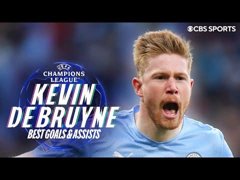 Kevin De Bruyne BEST GOALS & ASSISTS in the Champions League | KDB JOINS NAPOLI from Manchester City
