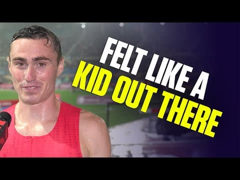 Josh Hoey Triumphant Over Stacked Field In Lausanne, Ready For Diamond League Final | Interview