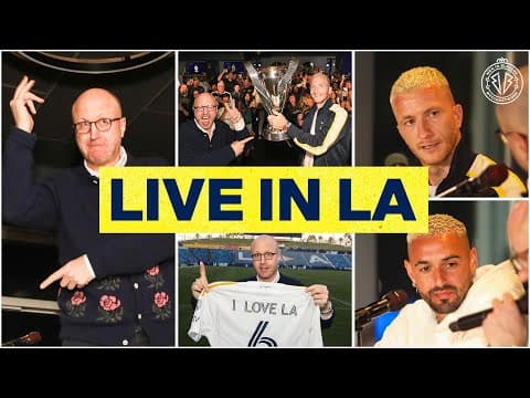 LA Galaxy’s Epic Rise: Marco Reus & Coach Greg Vanney’s Unforgettable Journey