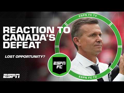 ‘This was there for the taking’ – Reaction to Canada’s loss to Switzerland | ESPN FC