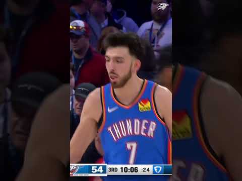 Chet Holmgren was all over the floor tonight 😤