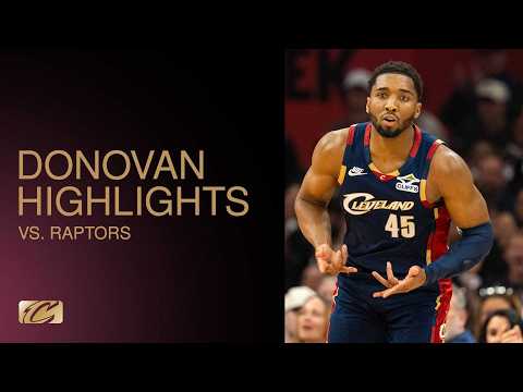 Cavs vs Raptors \ Donovan Mitchell Highlights | 04.18.2026