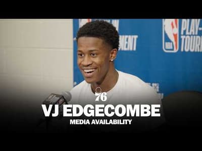 Philadelphia 76ers Postgame Media Availability 🎙️ | VJ Edgecombe | 04.15.26