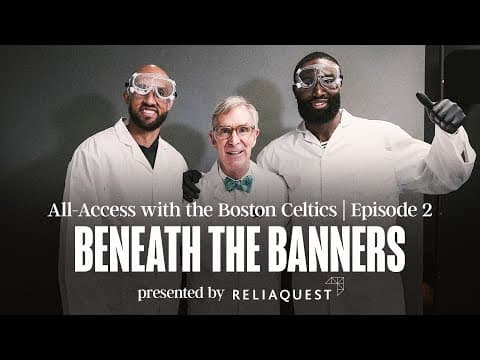 Celtics All-Access: Bill Nye science experiments with Jaylen Brown & Derrick White, Patriots game