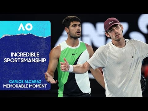 Carlos Alcaraz Defends Alex de Minaur After Time Violation | Australian Open 2026 Quarterfinal