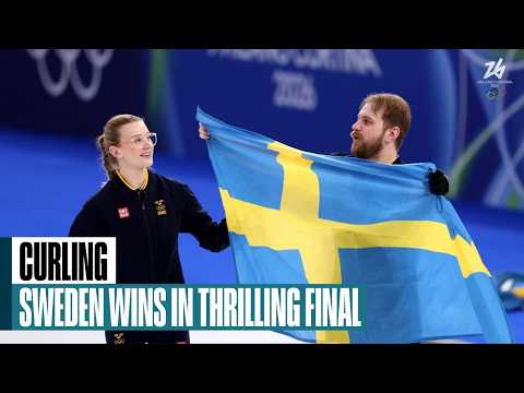 Sweden defeats U.S. in thrilling mixed doubles curling final