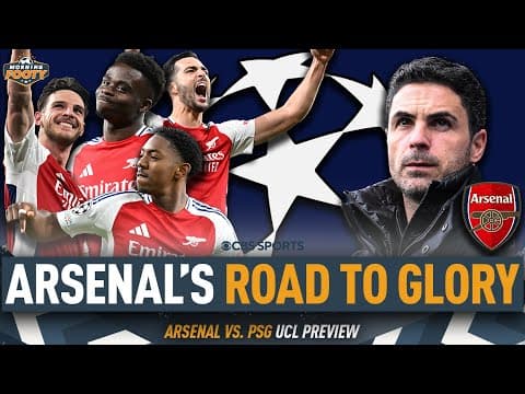 How Arsenal WINS the CHAMPIONS LEAGUE | Arsenal vs. PSG Semi-final 1st Leg Preview | Morning Footy 👀