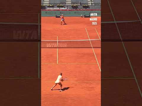 Mirra magic 🪄 Mirra Andreeva and Marie Bouzkova meet on Chatrier! #RolandGarros